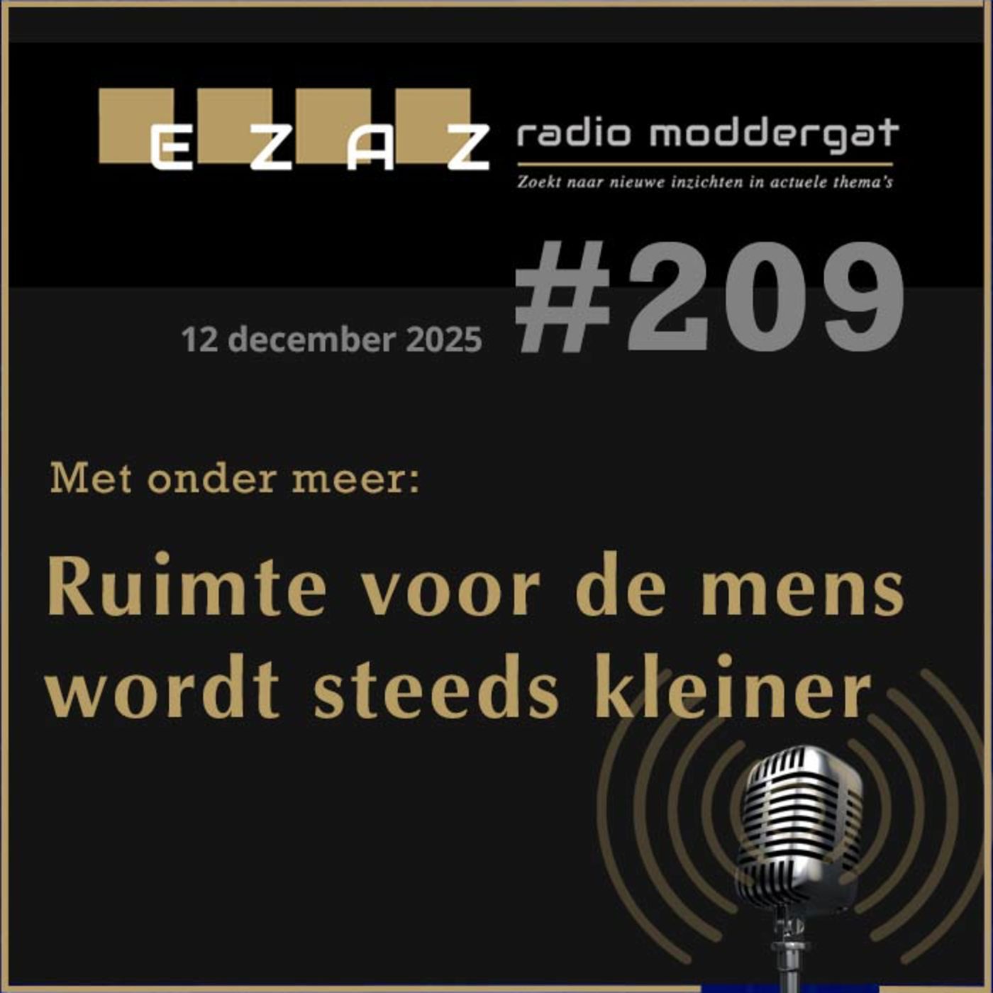 Radio Moddergat #209 - 2025-12-12 episode artwork