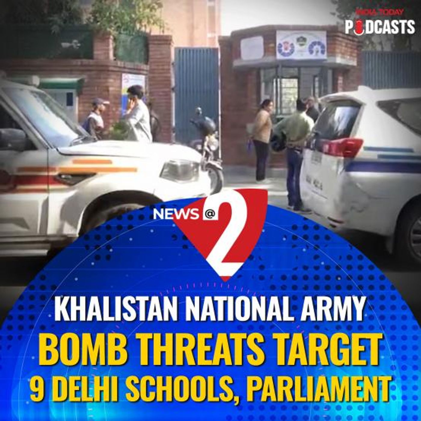 February 9- 9 Delhi Schools and Parliament Get Bomb Threats; Lamborghini Crash Sparks Row; Hong Kong Tycoon Jimmy Lai Jailed For 20 Years