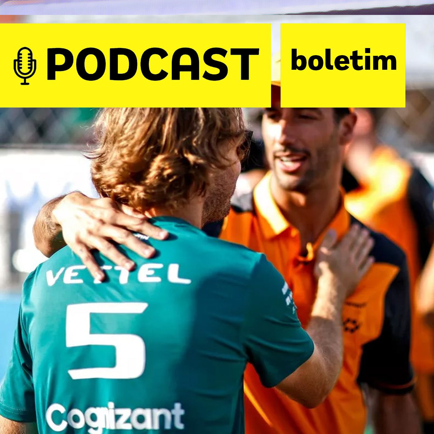 Podcast Boletim - Vettel se aposenta, mas quem o substitui e qual seu legado? Hamilton, Alonso e Leclerc homenageiam episode artwork