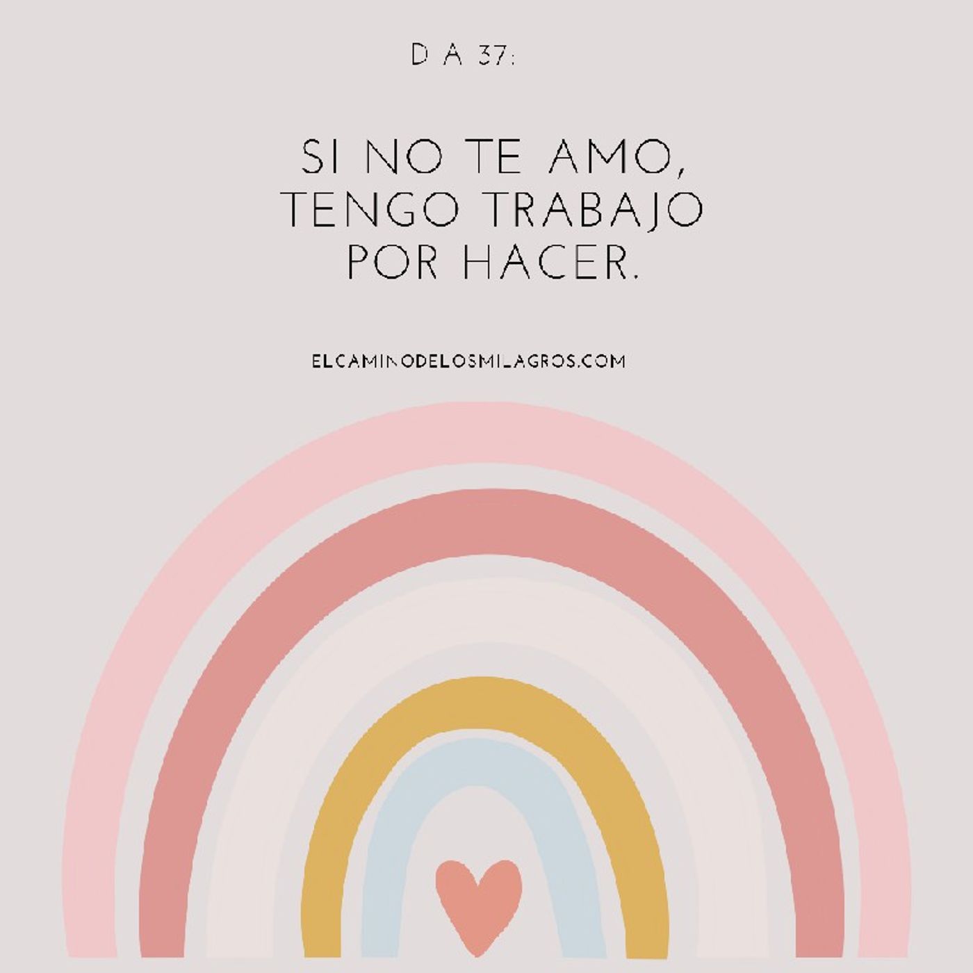 Cada día, un milagro.