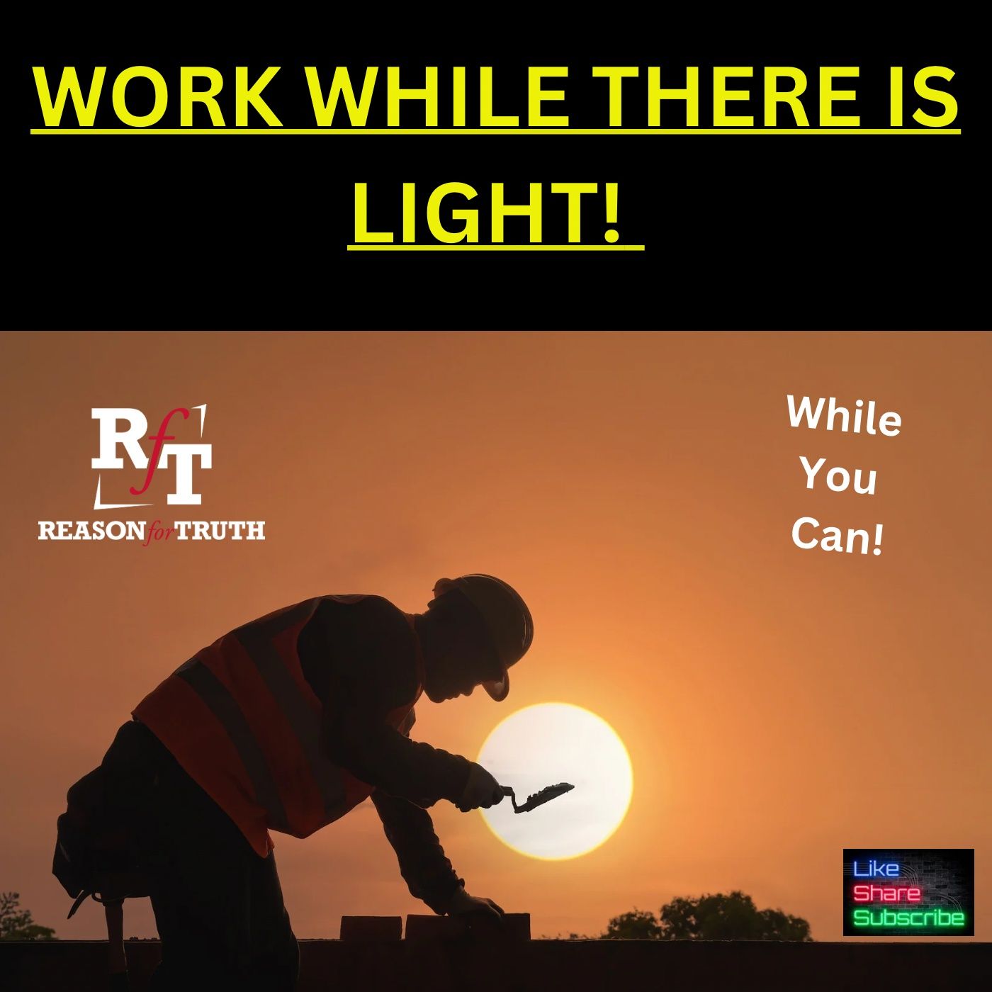 Work While There Is Light - 8:18:24, 5.13 PM episode artwork