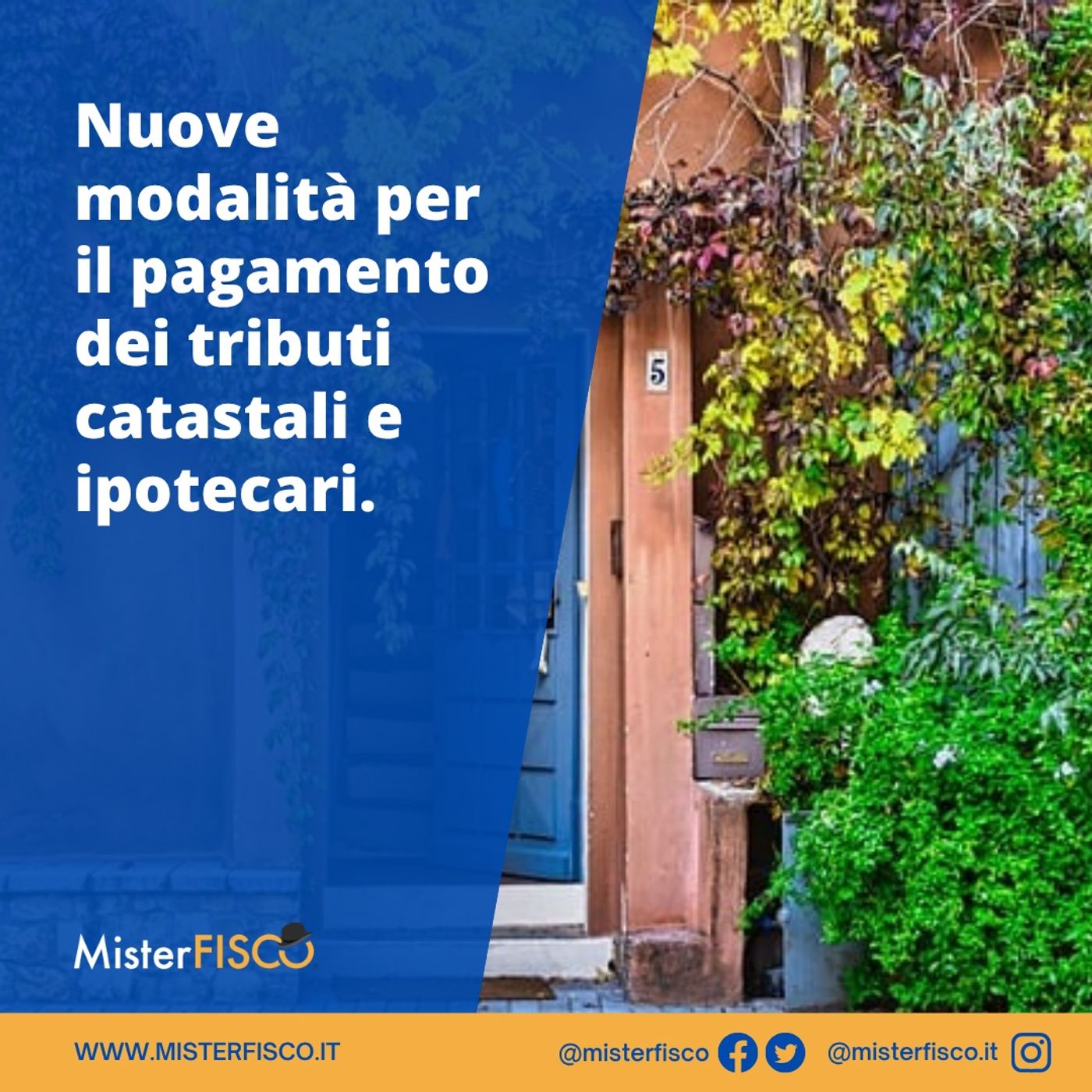Nuove modalità per il pagamento dei tributi catastali e ipotecari episode artwork