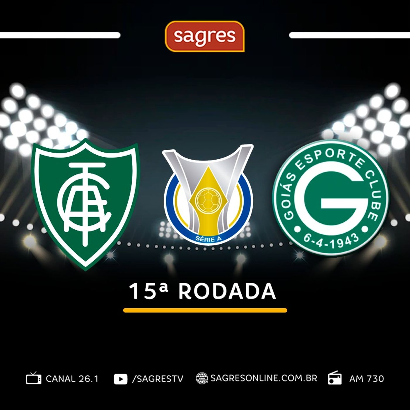 Série A 2022 #15 - América-MG 1x0 Goiás com Edmilson Almeida episode artwork