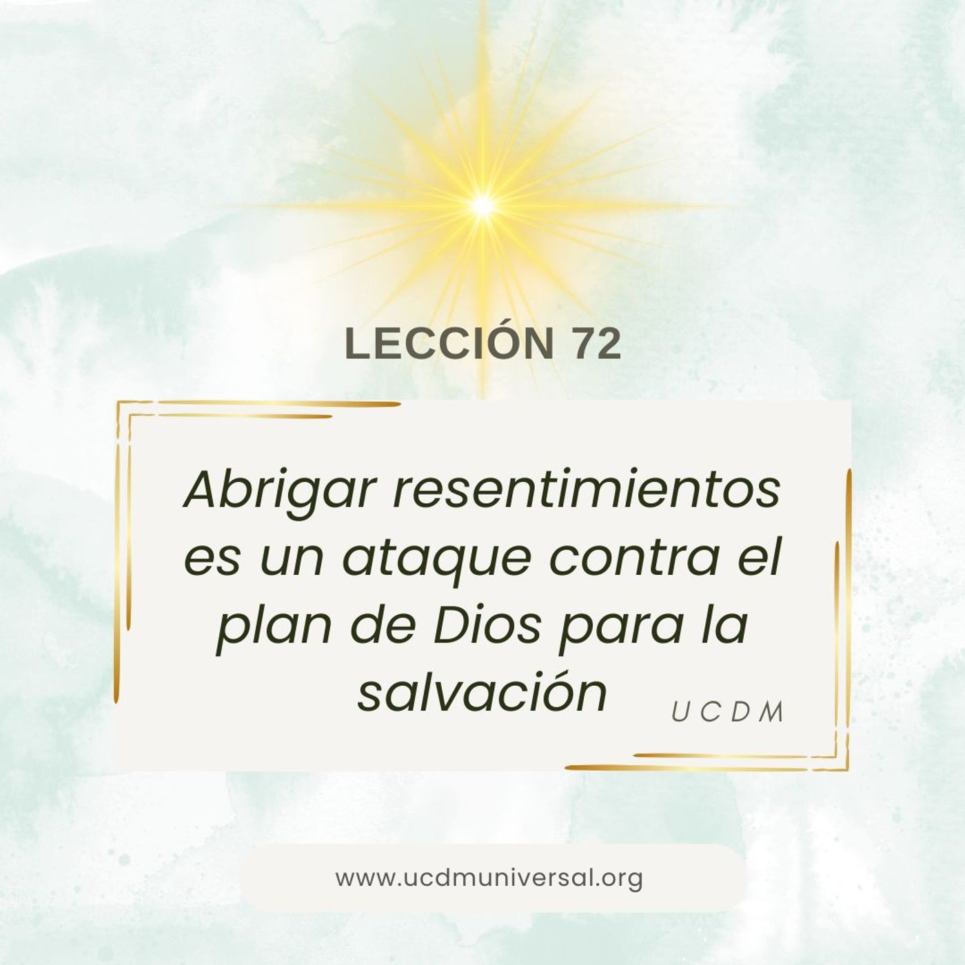 UCDM Universal LECCIÓN DEL DÍA