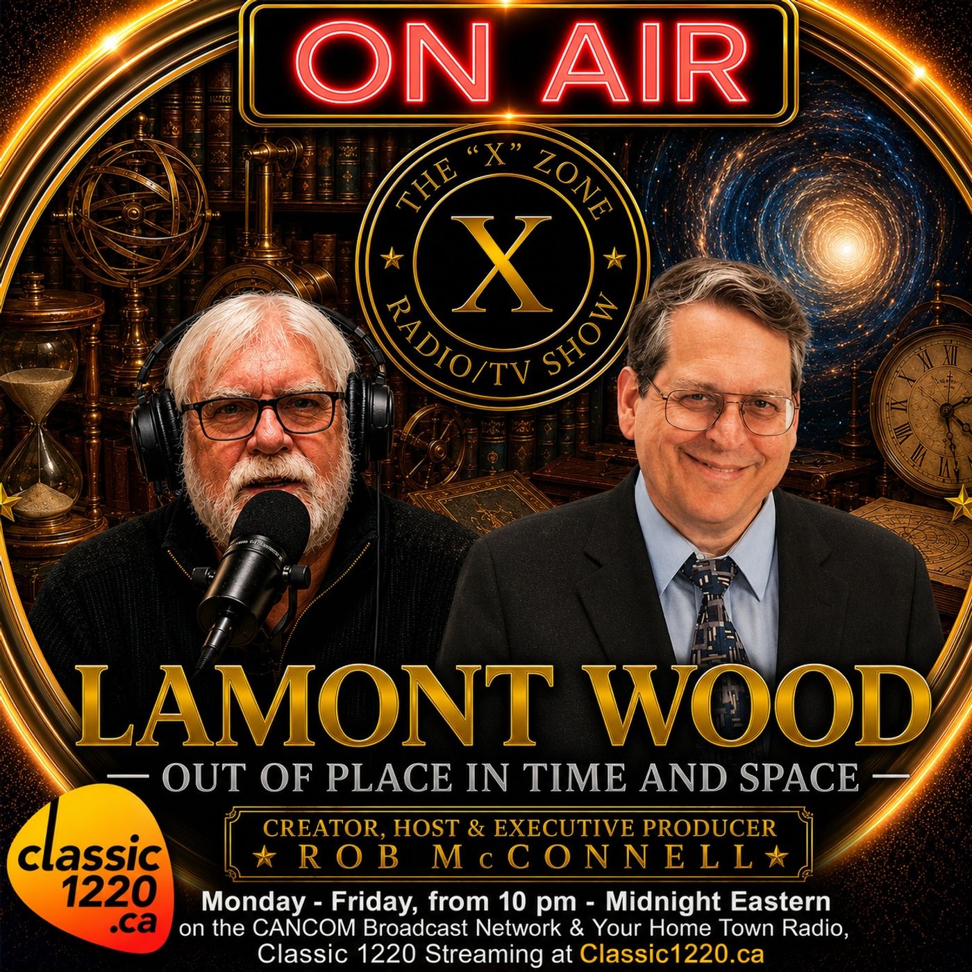 Rob McConnell Interviews - LAMONT WOOD - Out of Place in Time and Space
