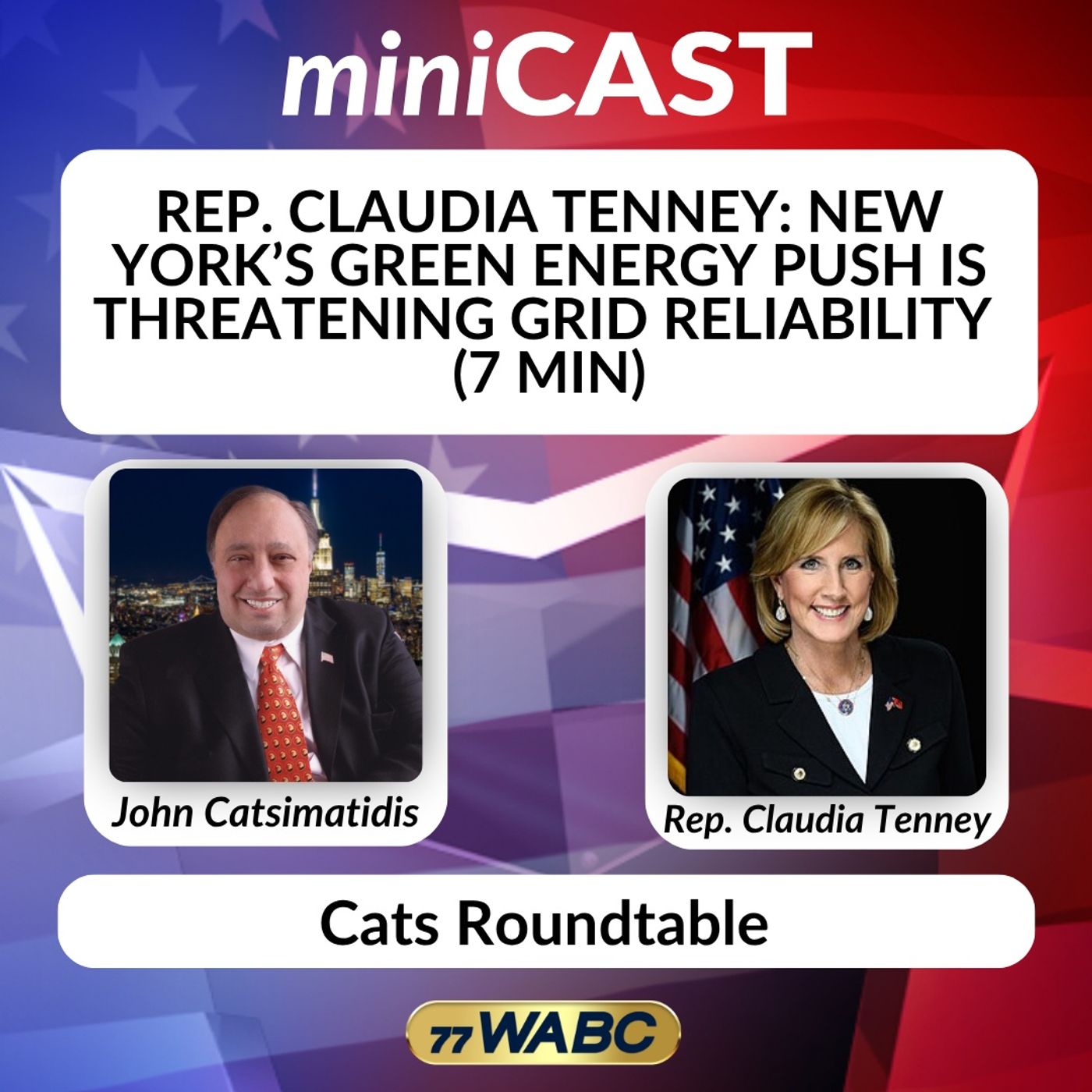 Rep. Claudia Tenney: New York’s Green Energy Push Is Threatening Grid Reliability (7 min) episode artwork