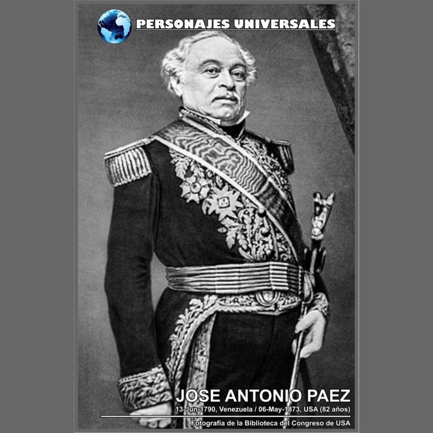 Jose Antonio Paez Biografía 88 de Personajes Universales por Carlos Laya episode artwork