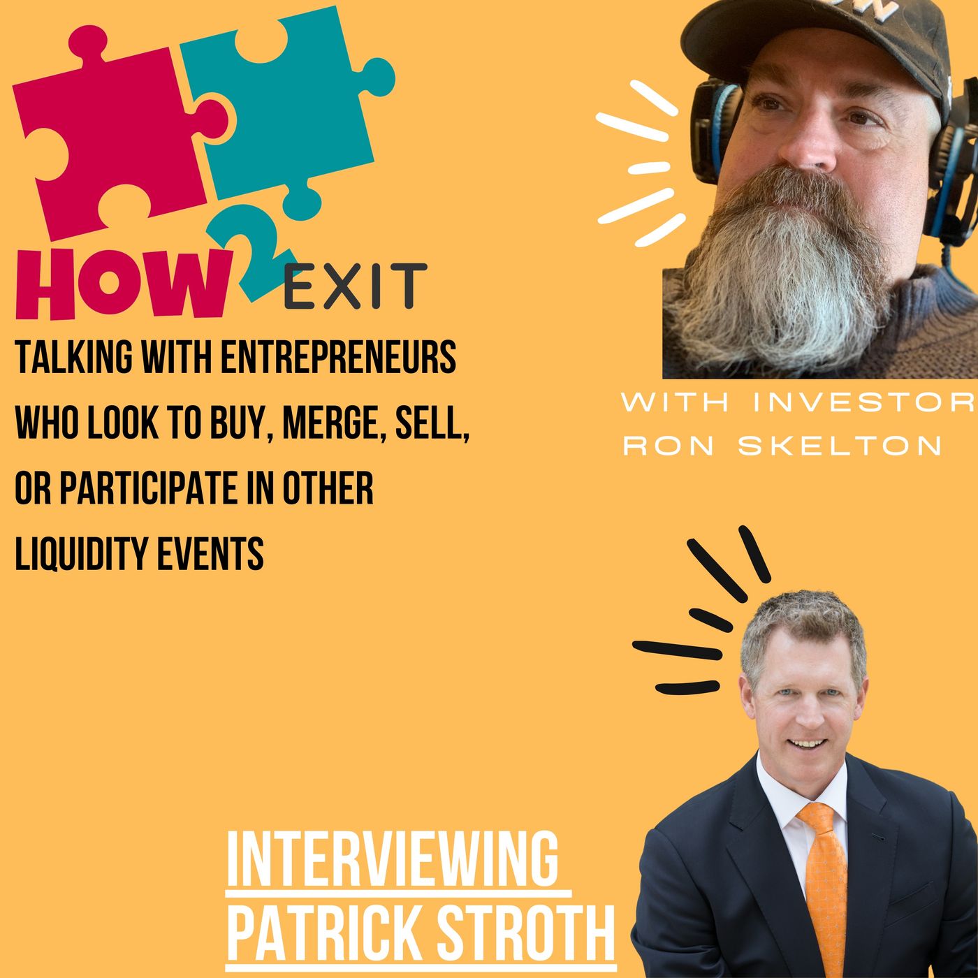 How2Exit Episode 32: Patrick Stroth - founder of Rubicon, an M&A Insurance Services, LLC. Image