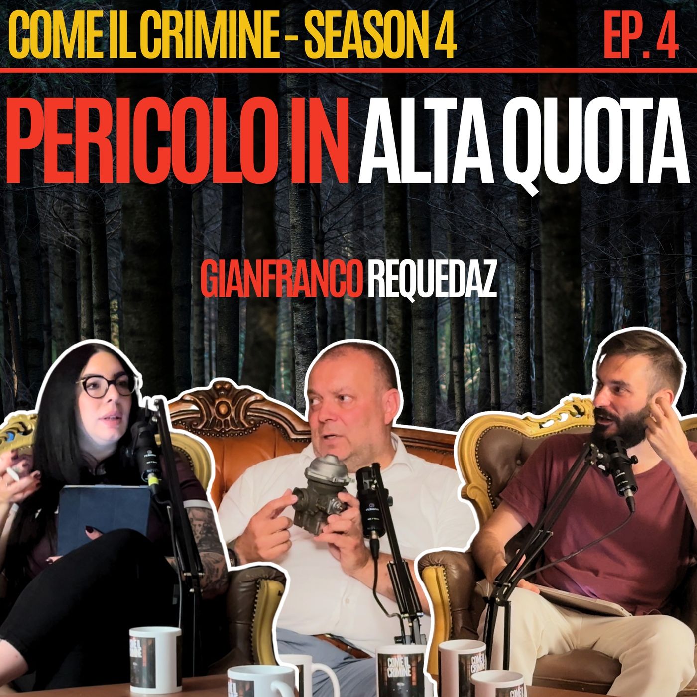 Come il Crimine - S4 - Episodio 4: Le immagini dell’aereo precipitato sull’Alta Velocità: parla il pilota Gianfranco Requedaz. episode artwork