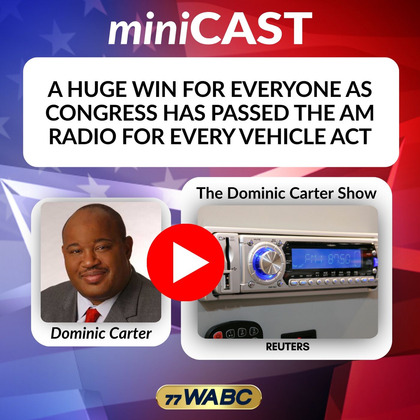 A Huge Win for Everyone as Congress has Passed the AM Radio for Every Vehicle Act
