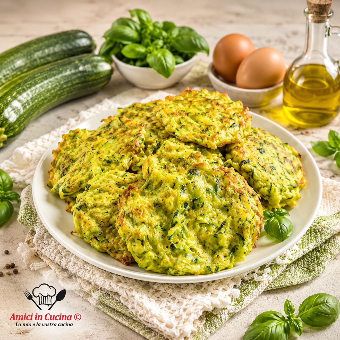 Frittelle di Zucchine e Ceci al Forno Senza Glutine: Ricetta Leggera e Croccante episode artwork