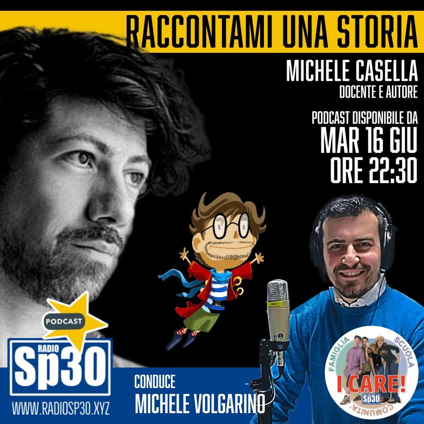 #ICARE - Raccontami una storia - Michele Casella episode artwork