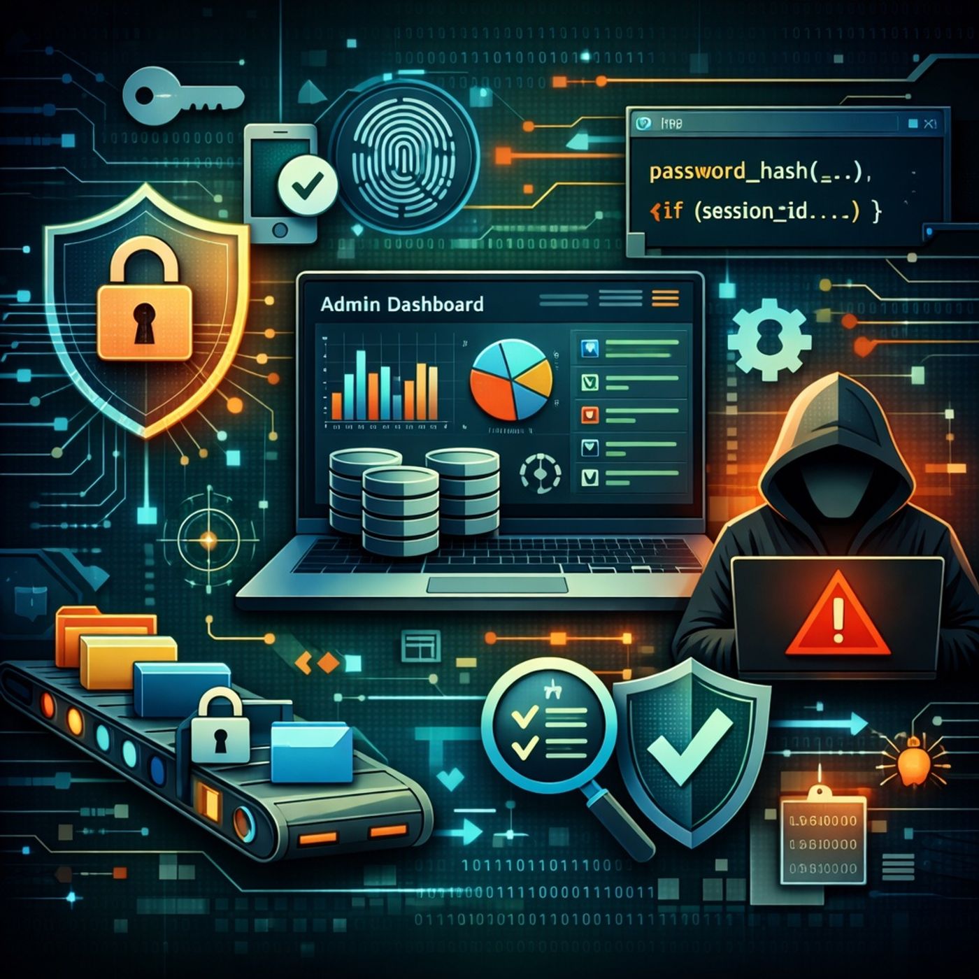Course 30 - Practical Malware Development - Beginner Level | Episode 5: Building and Securing the Control Panel Dashboard