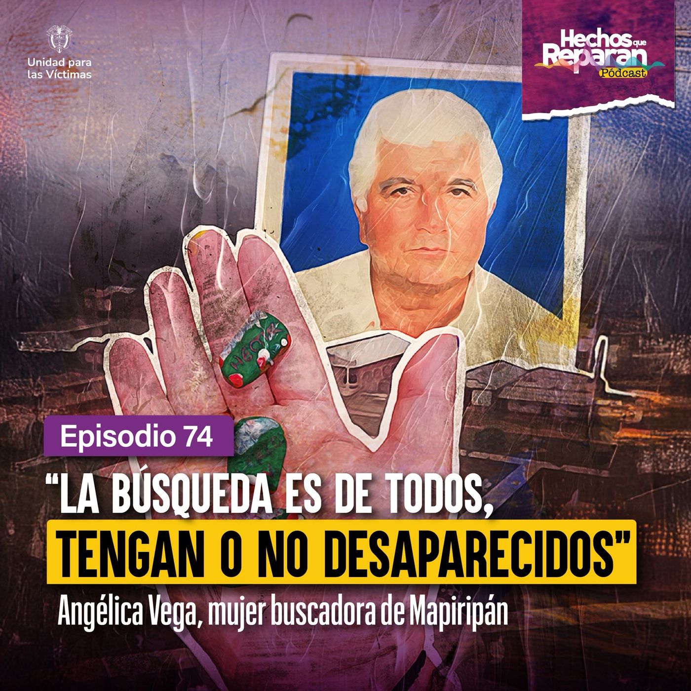 "La búsqueda es de todos, tengan o no desaparecidos": Angélica Vega, mujer buscadora de Mapiripán episode artwork