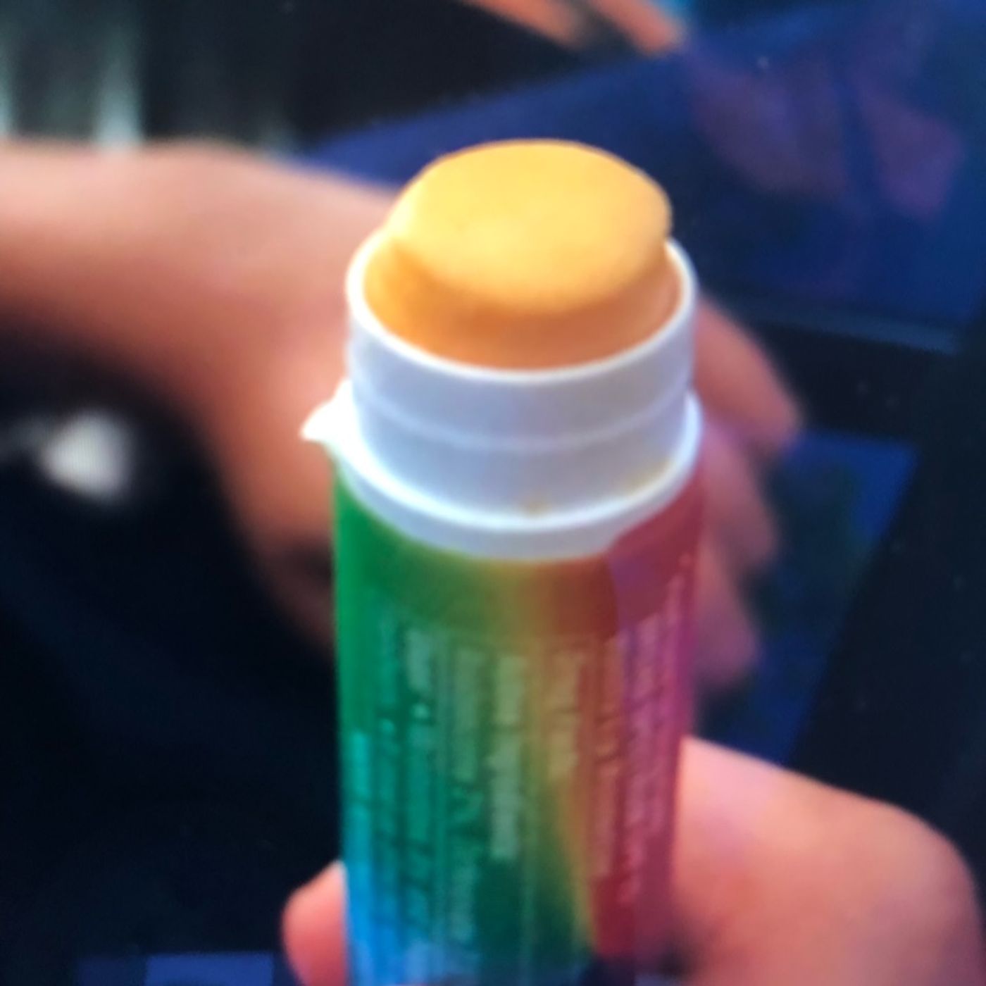CHAPSTICK AND CHEESE BEATS HUNGER PAINS!