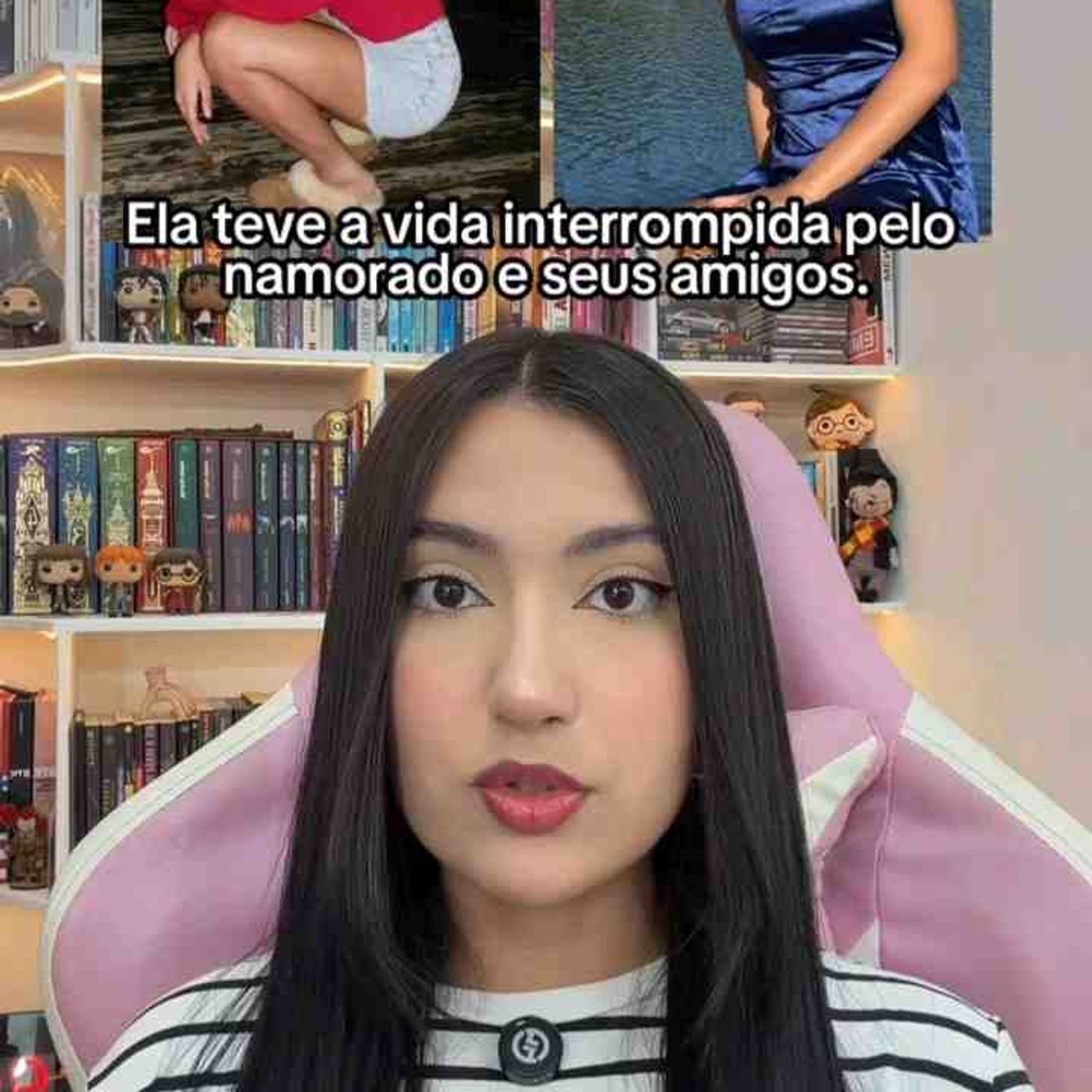 Ela teve a vida interrompida pelo namorado e seus amigos. ￼_truecrime _casoscriminais _casosreais _crimes _crimesreais episode artwork