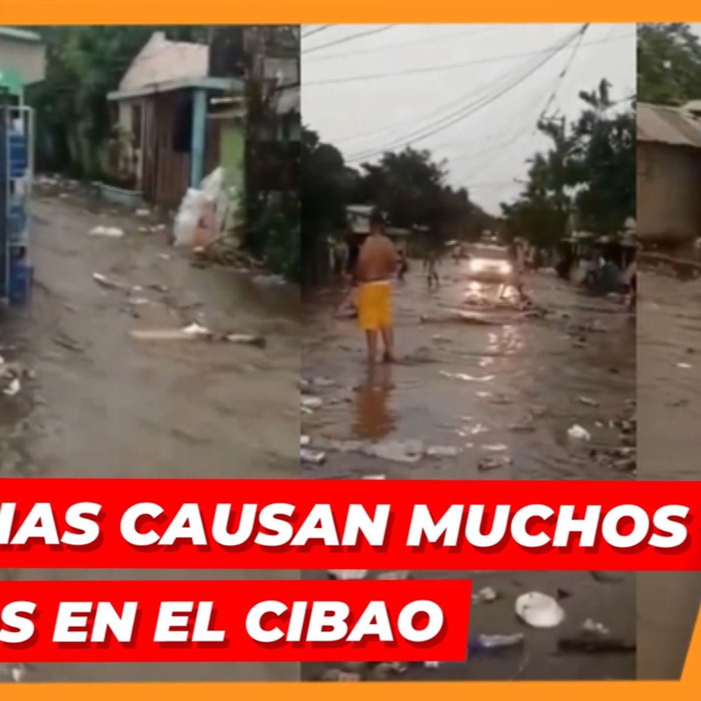 MUCHOS DAÑOS CAUSARON LAS LLUVIAS CAÍDAS EN EL CIBAO episode artwork