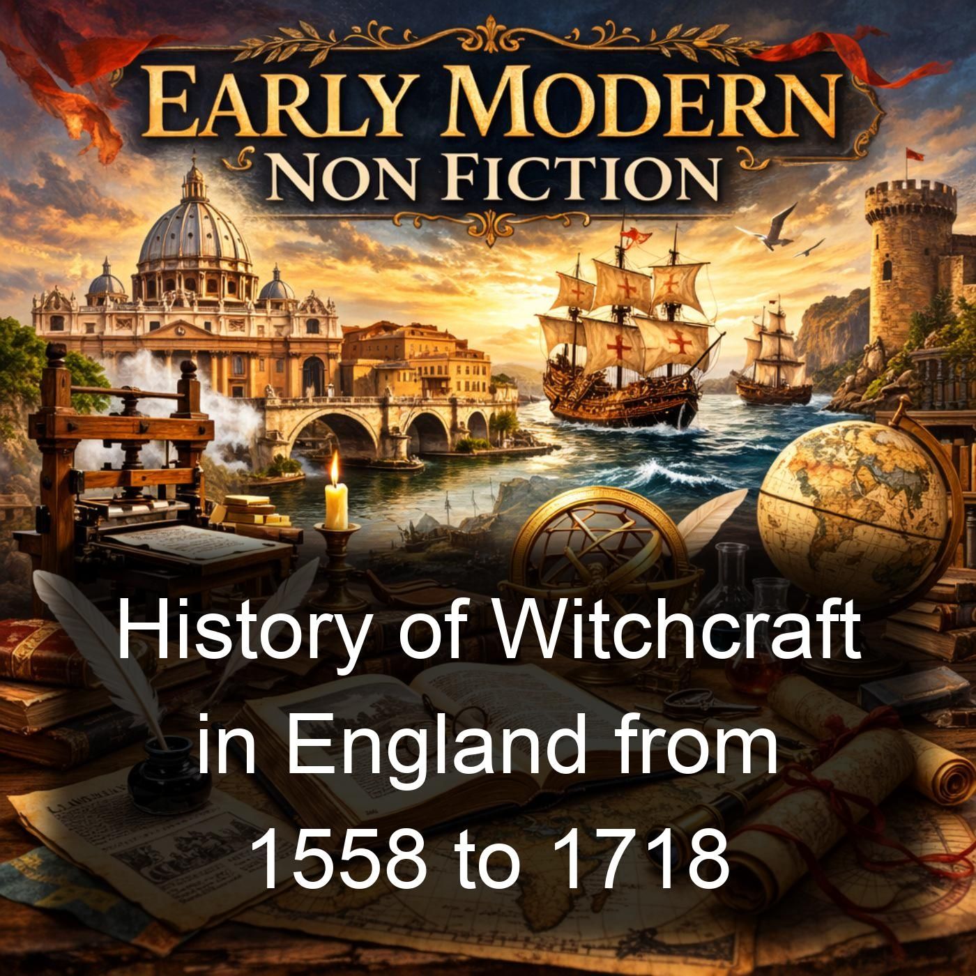 History of Witchcraft in England from 1558 to 1718 cover art