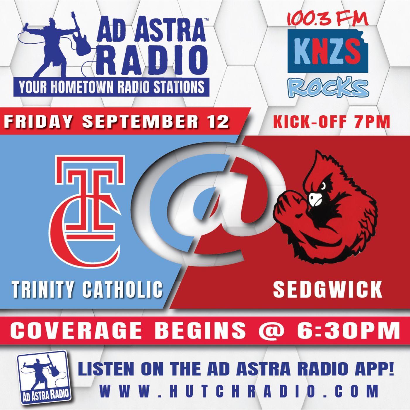 Trinity Celtics at Sedgwick Cardinals Football (September 12, 2025) episode artwork
