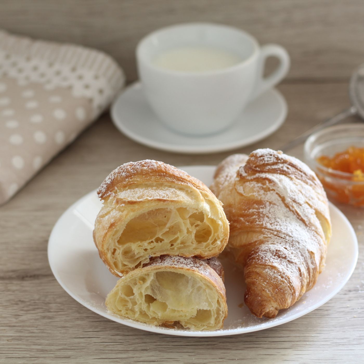 Cornetti surgelati in friggitrice ad aria