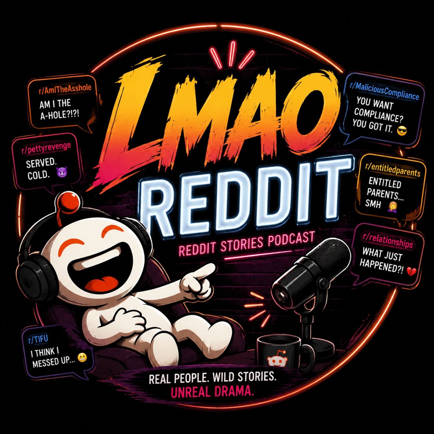 LMAO Reddit - A Reddit Stories Podcast podcast artwork