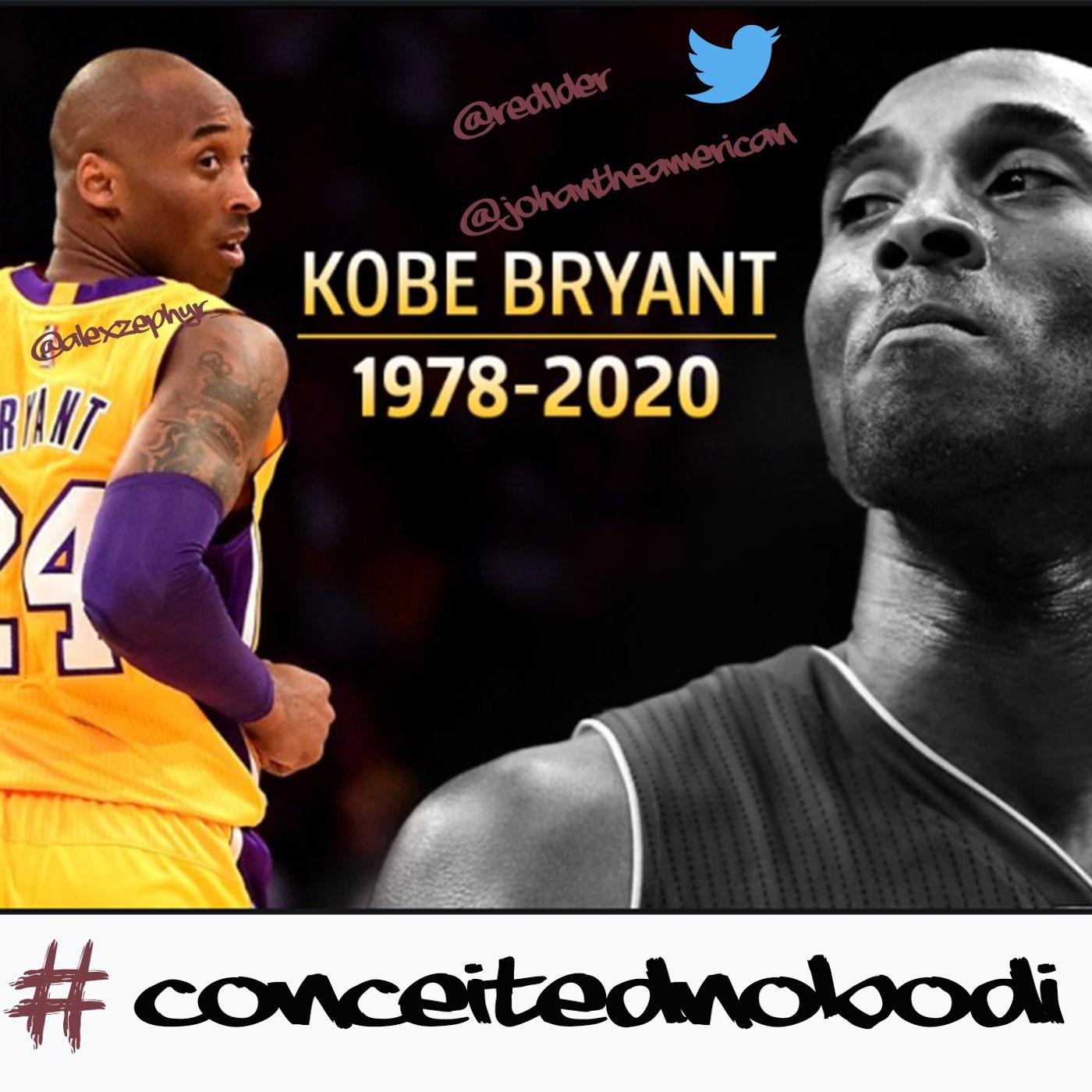 REST IN POWER KOBE BRYANT! ALWAYS A CHAMPION