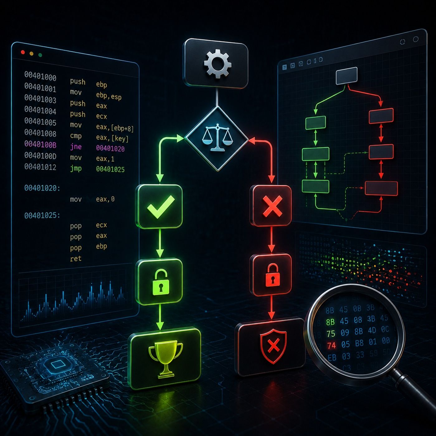 Course 33 - Static Analysis for Reverse Engineering | Episode 3: Graphical Reverse Engineering with x64dbg