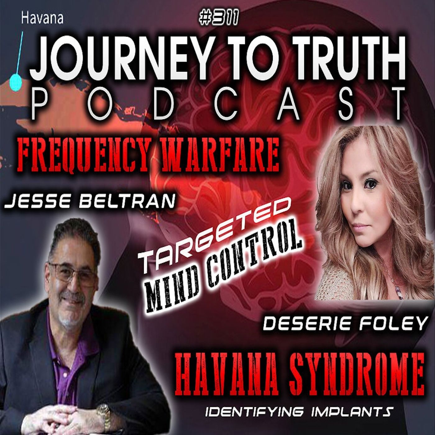 EP 311 | Jesse Beltran & Deserie Foley | Frequency Warfare - Havana Syndrome - Targeted Mind Control