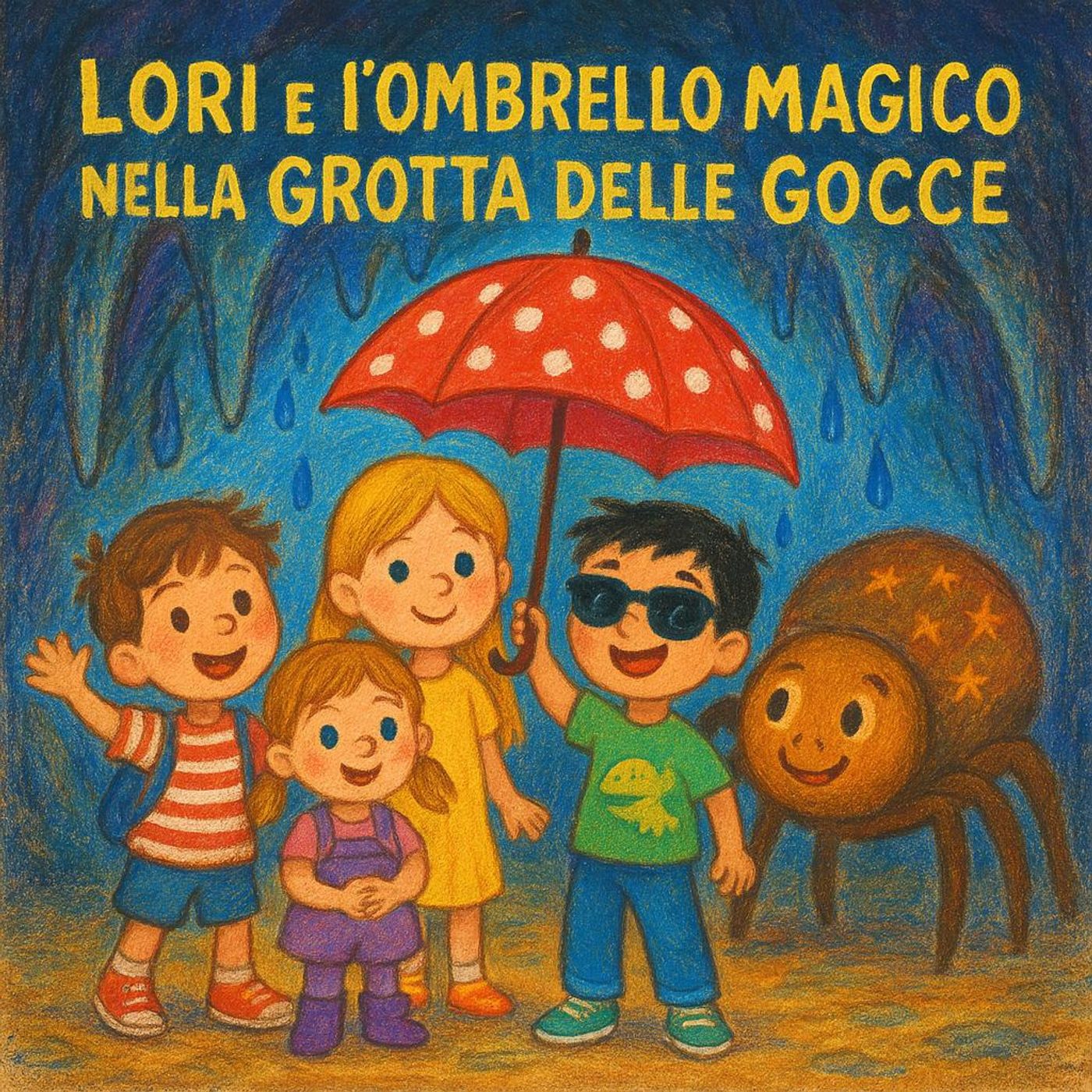 Lori e l'Ombrello Magico nella Grotta delle Gocce