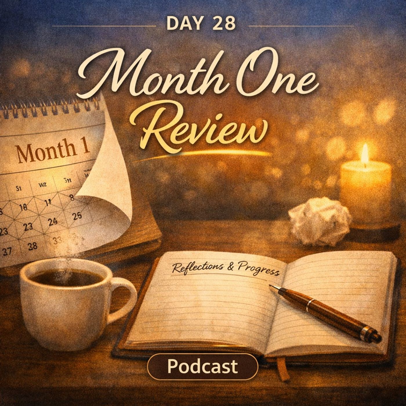 Day 28- Month One Review episode artwork