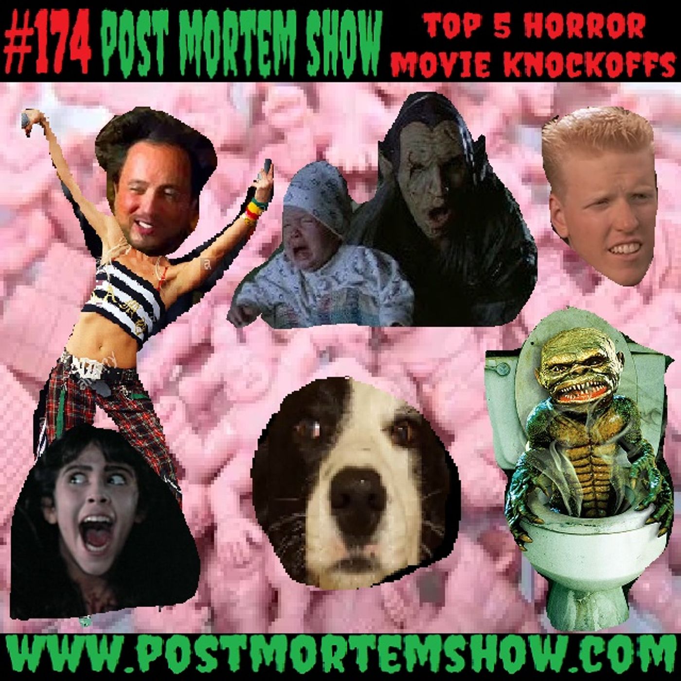 e174 - Dopplegangbangers (Top 5 Horror Movie Knockoffs) episode artwork