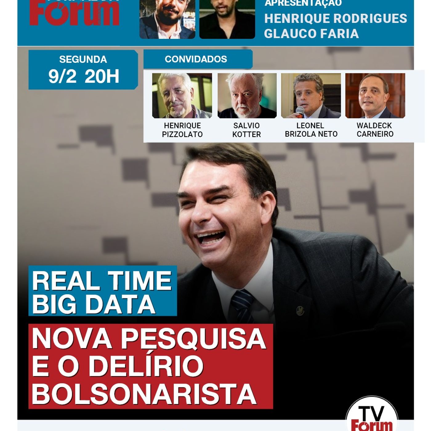 Nova pesquisa Real Time Big Data gera comemoração delirante dos bolsonaristas | 09.02.26 episode artwork