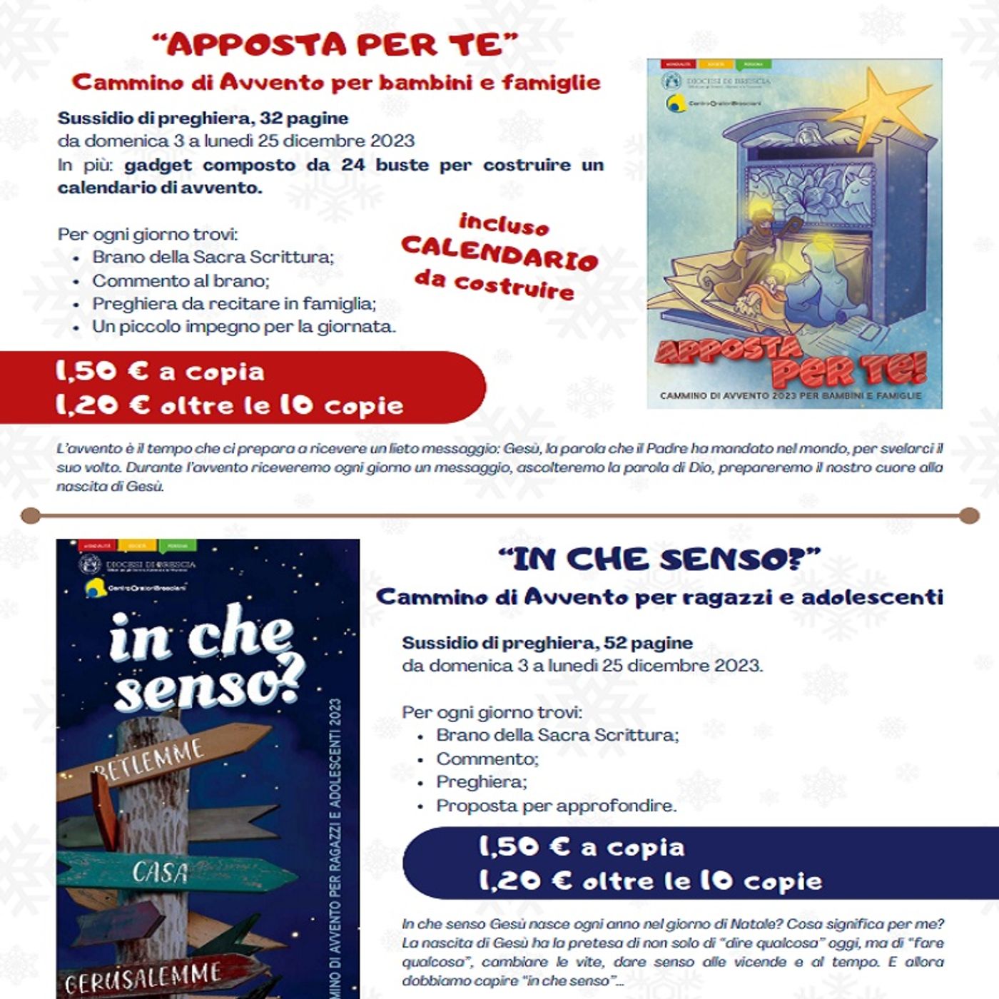 Al Centro Oratori sono disponibili i Sussidi per il Cammino di Avvento: intervista a Gabriele Bazzoli  -  1 dicembre 2023 episode artwork