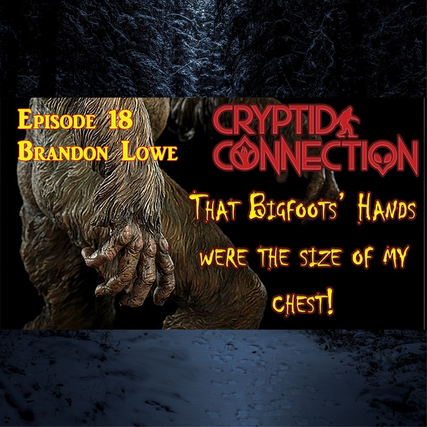 Episode 18 That Bigfoot's hands were the size of my chest Episode 18 That Bigfoot's hands were the size of my chest