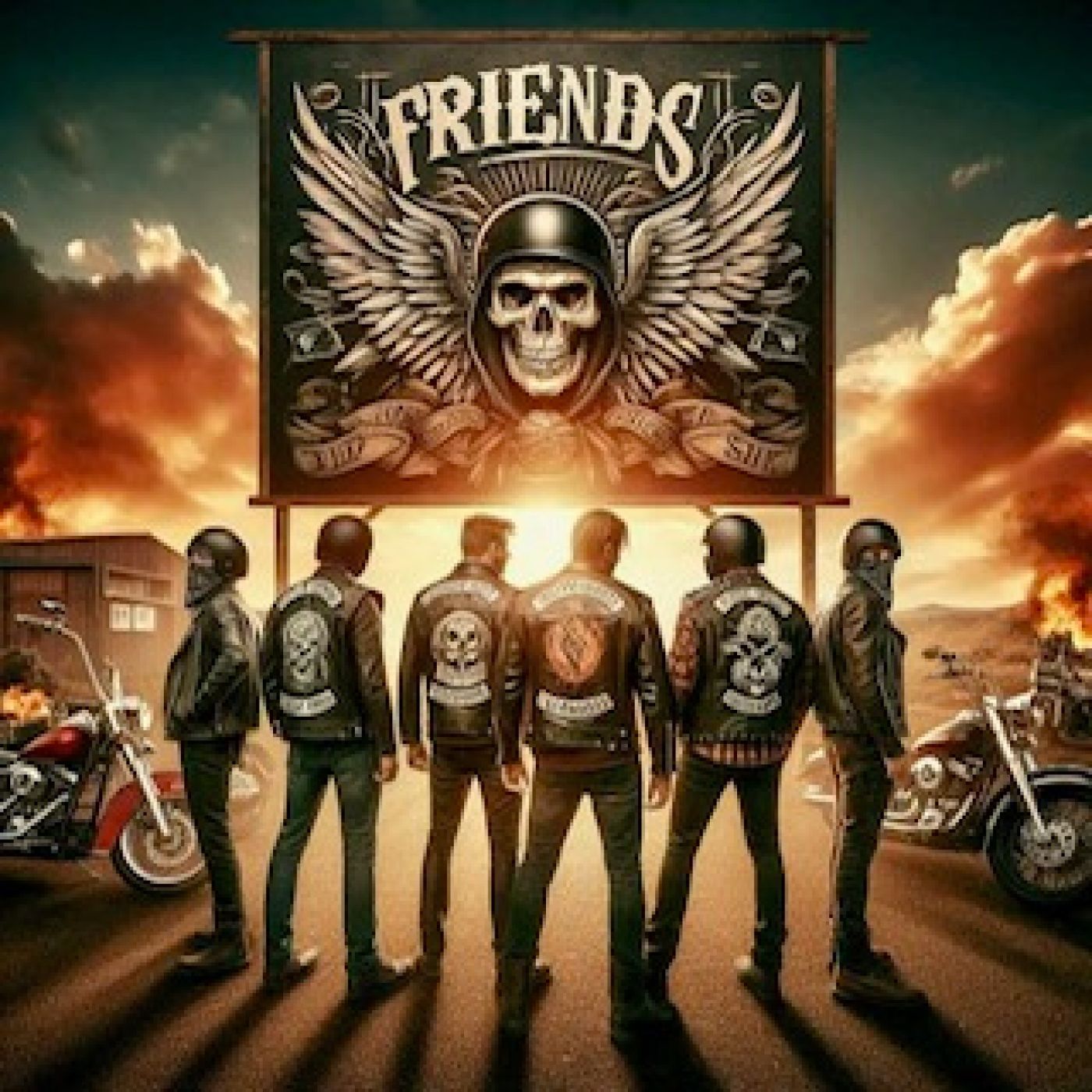 321 - JUST ROCK " Friends " episode artwork