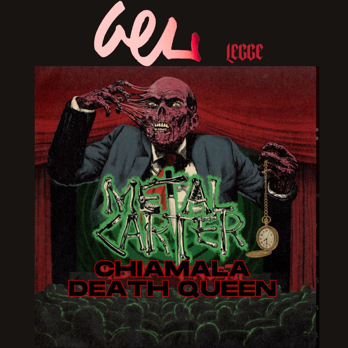 GEL legge: "Chiamala Death Queen" di Metal Carter GEL legge: "Chiamala Death Queen" di Metal Carter