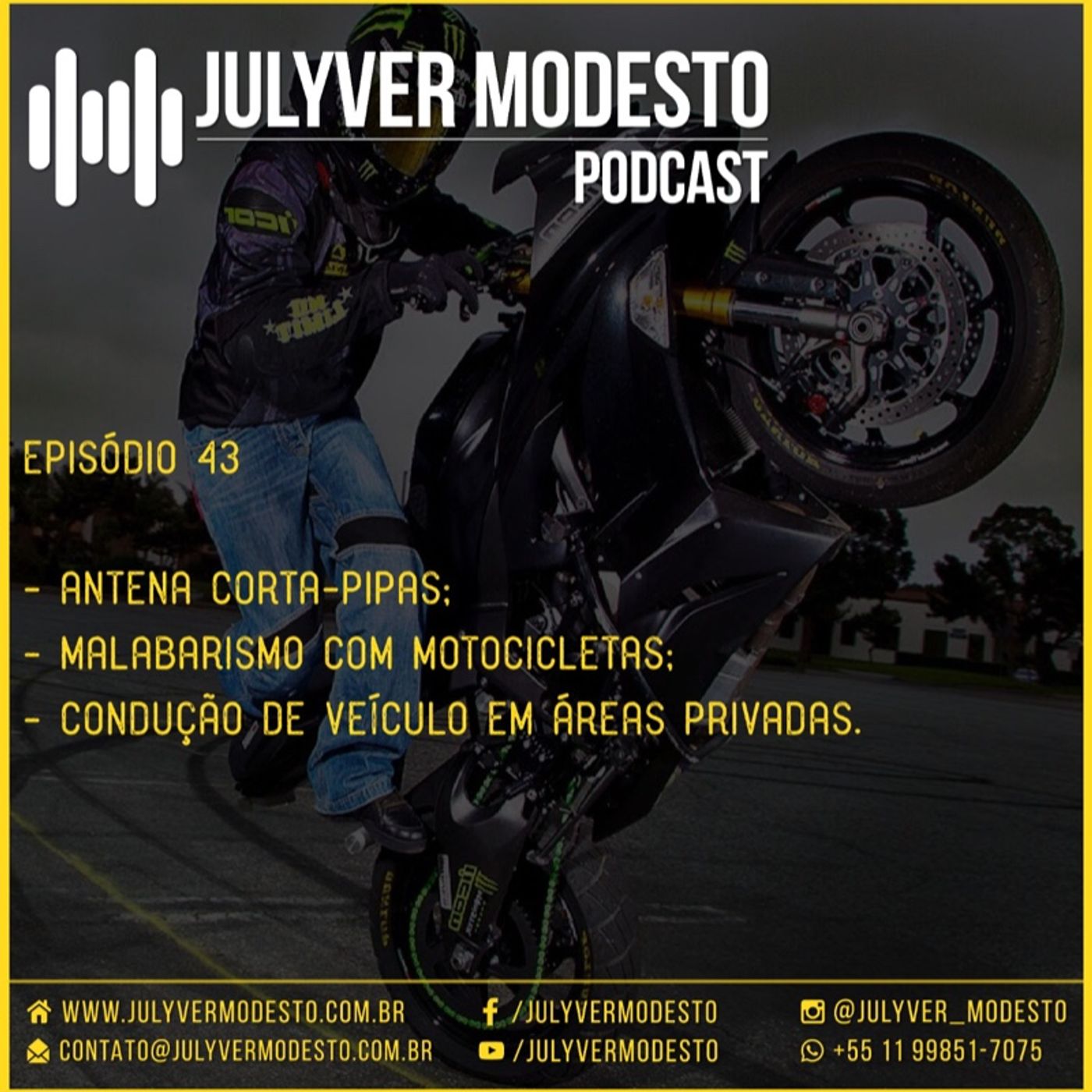 Trânsito, por Julyver Modesto
