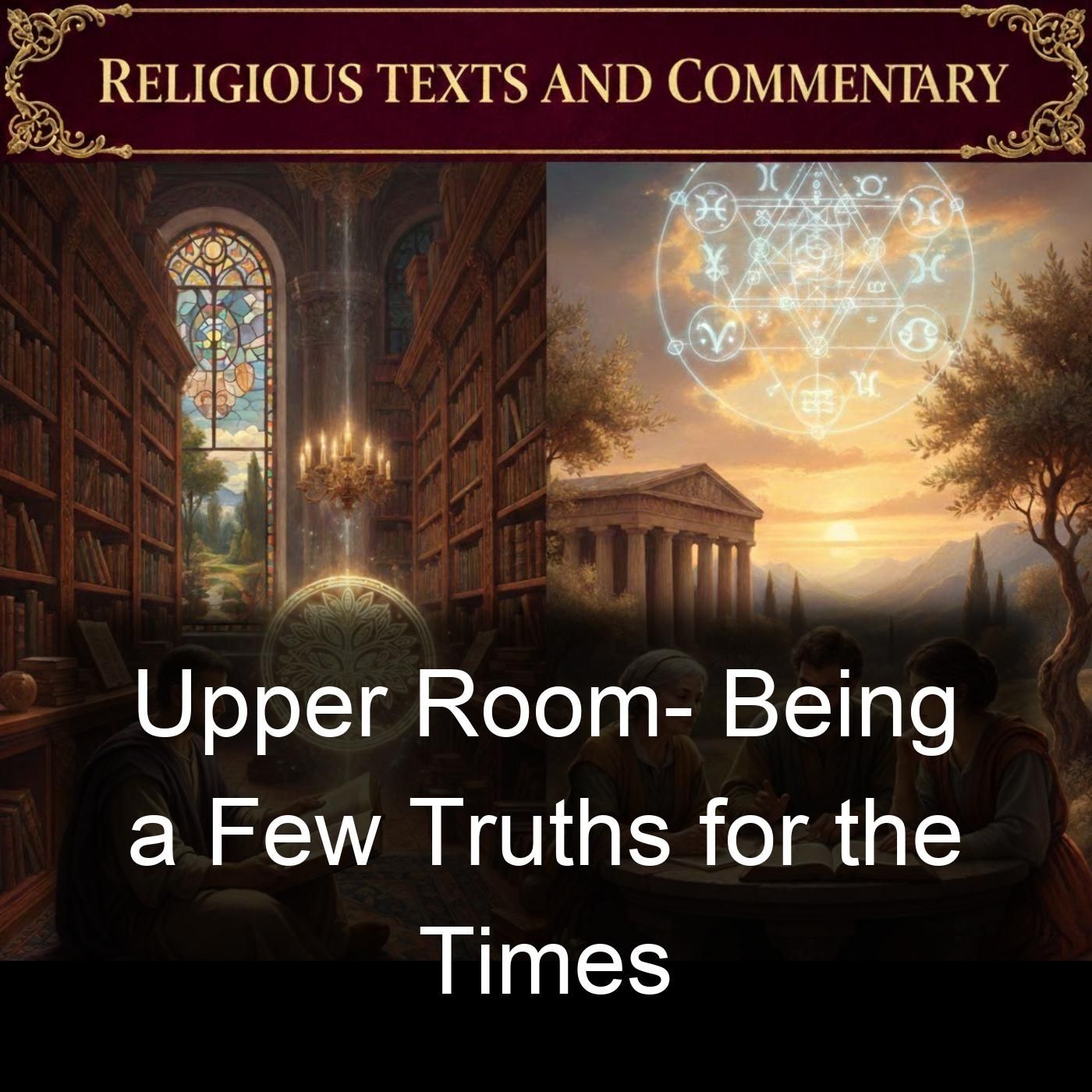 Upper Room- Being a Few Truths for the Times cover art