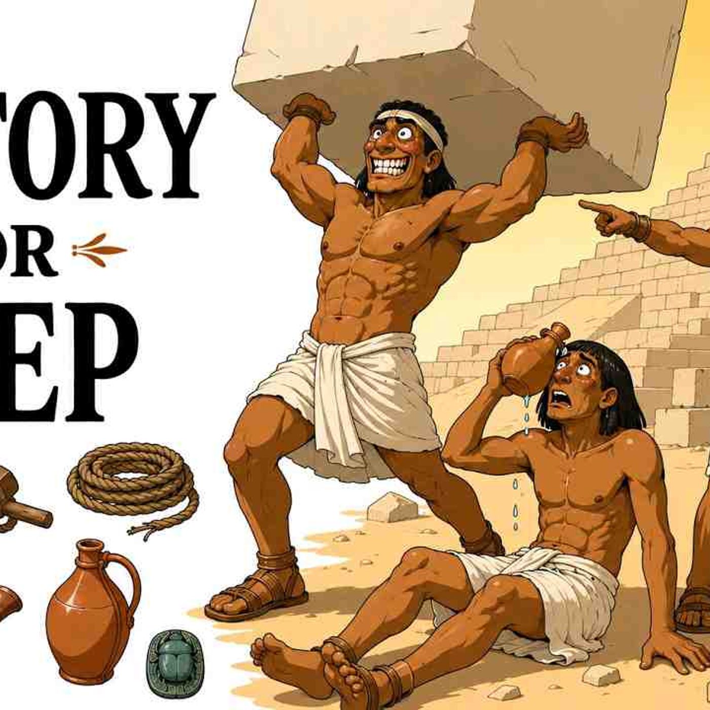 What It Was Like to Build the Great Pyramid_ A Foreman_s 20-Year Journey _ Immersive Sleep Story episode artwork