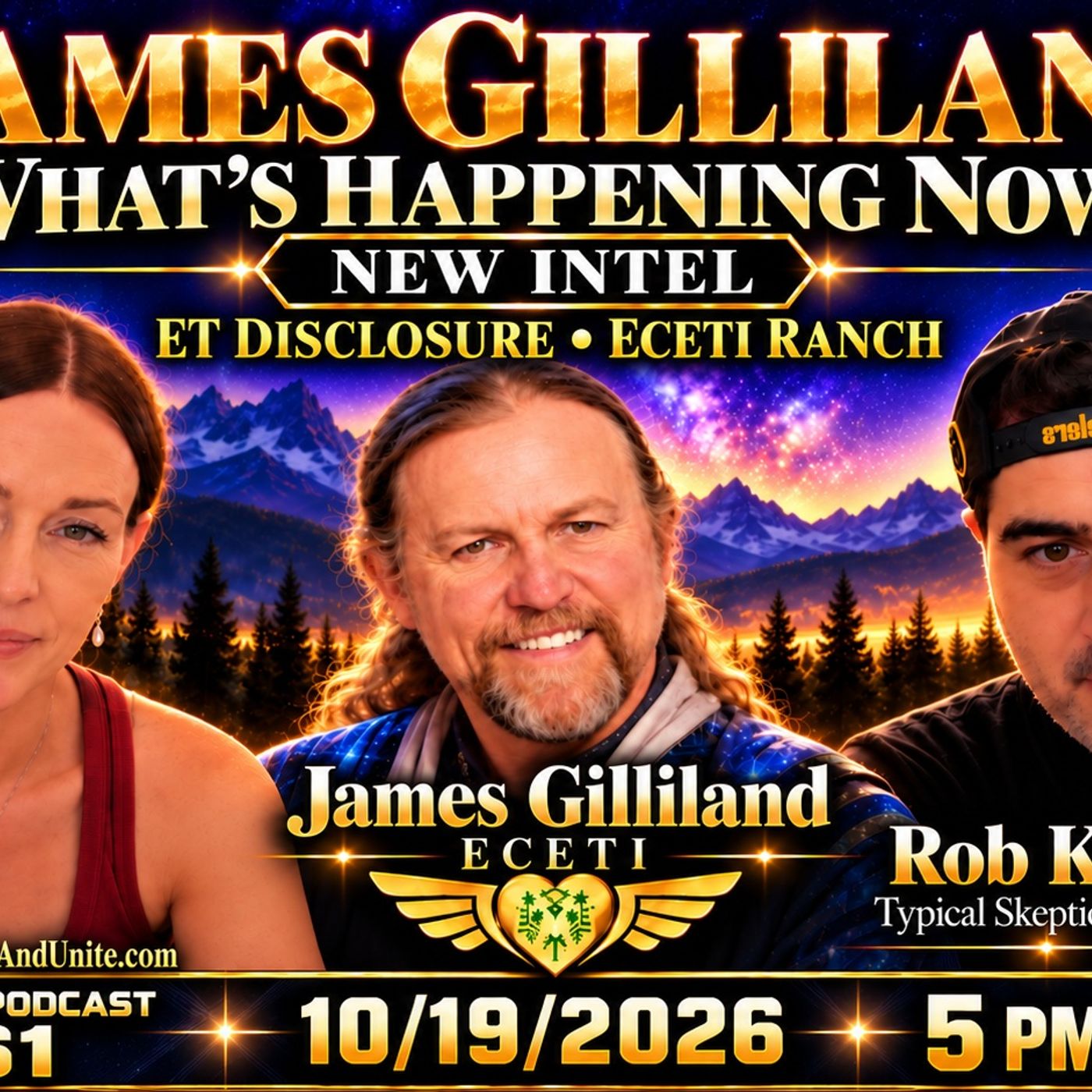 James Gilliland & Amanda Joan : NEW INTEL, ET Disclosure & ECETI Ranch | TSP #2861