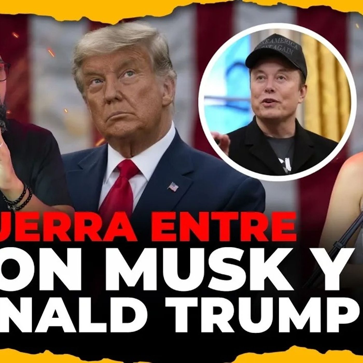 DONALD TRUMP Y ELON MUSK SE ESTÁN MATANDO, LO VINCULA A EPSTEIN episode artwork