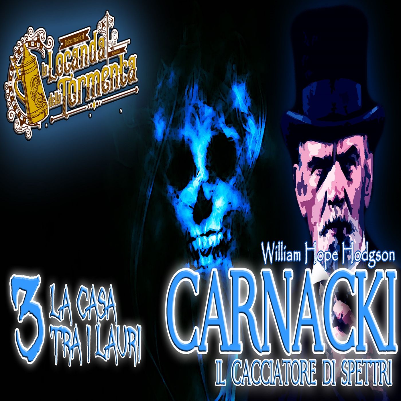 Audiolibro Carnacki il cacciatore di Spettri - 03 La casa tra i lauri