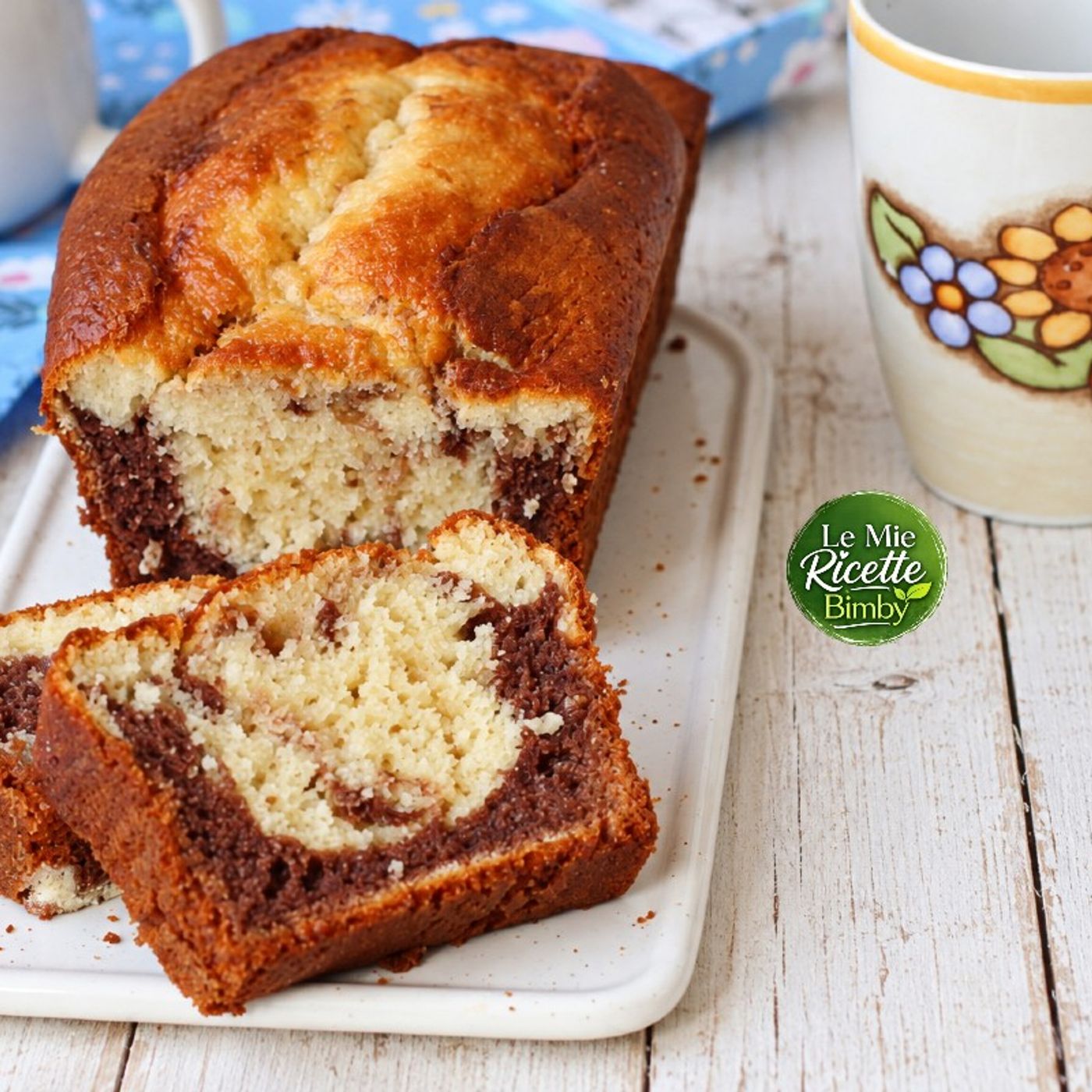 PLUMCAKE BICOLORE BIMBY SOFFICE ALLO YOGURT