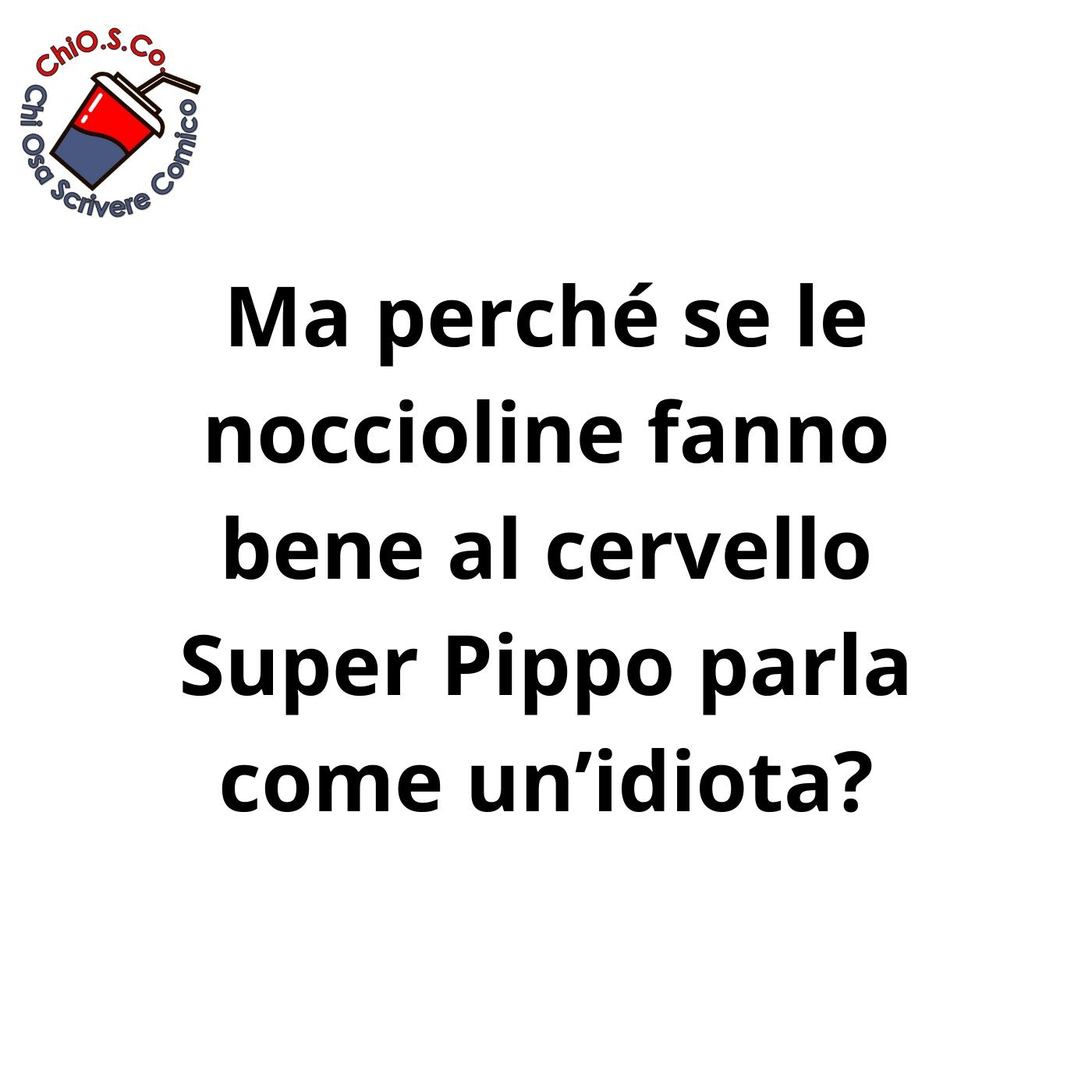 Chi Ora Scrivere Comico - ChiOSCO