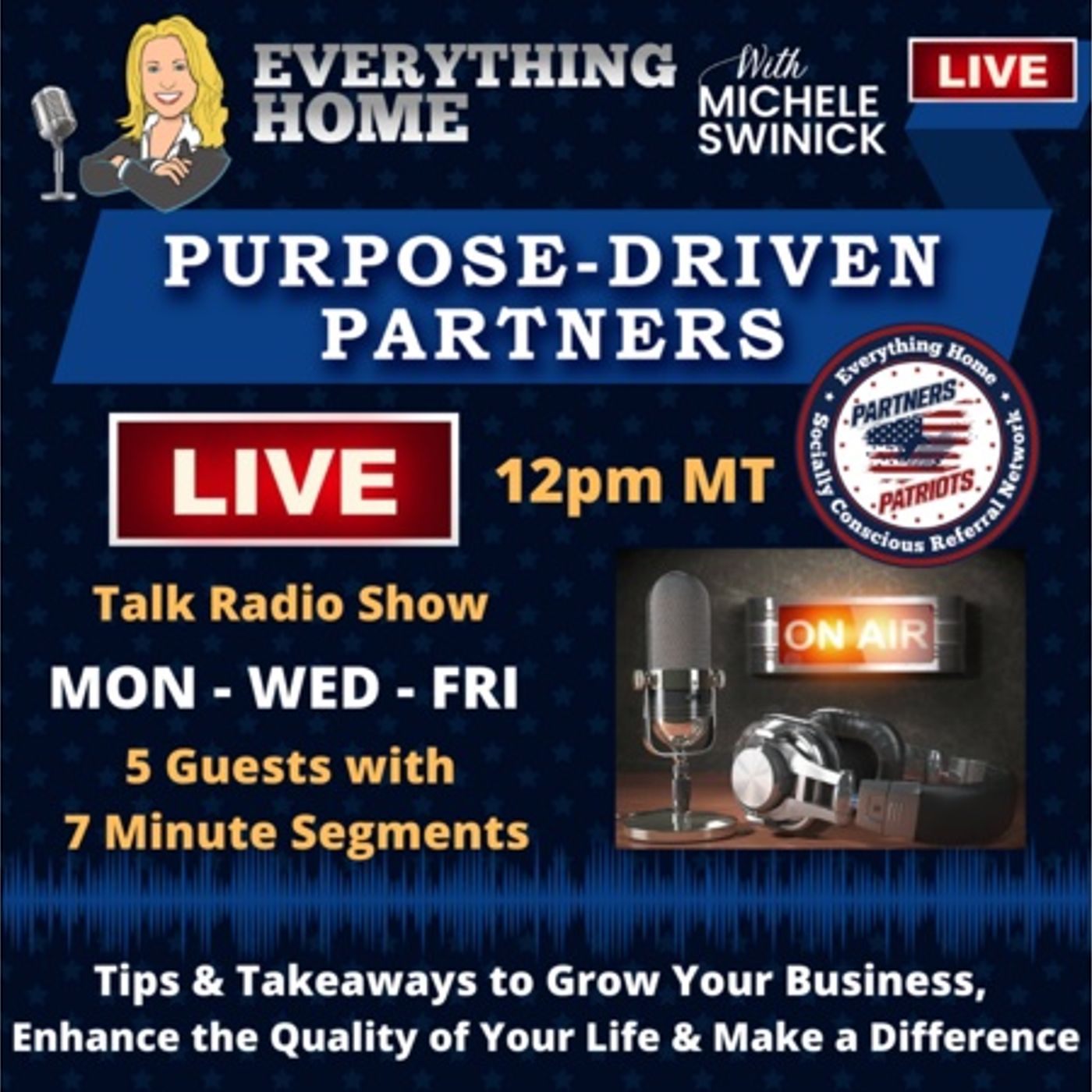 Join Us LIVE Every MON-WED-FRI @12pm MT & Learn From Our Purpose-Driven Partners episode artwork