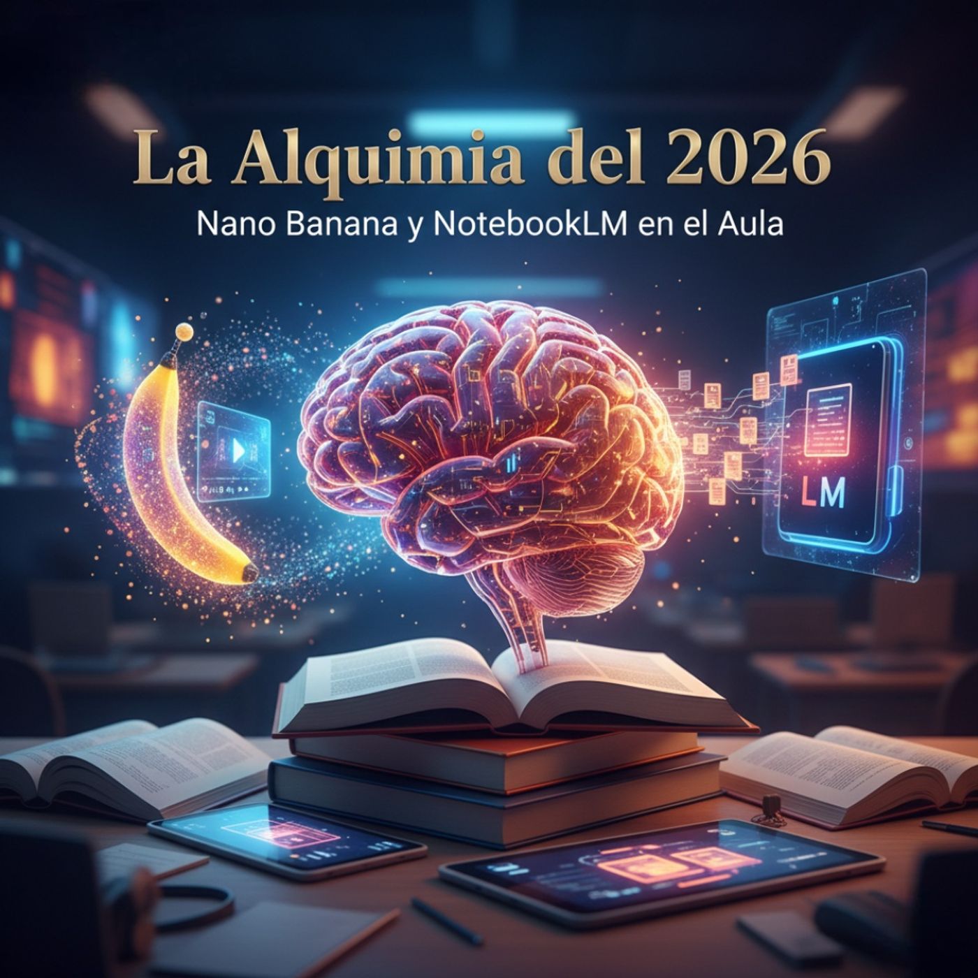 La Alquimia del 2026: Dominando Nano Banana y NotebookLM en el Aula