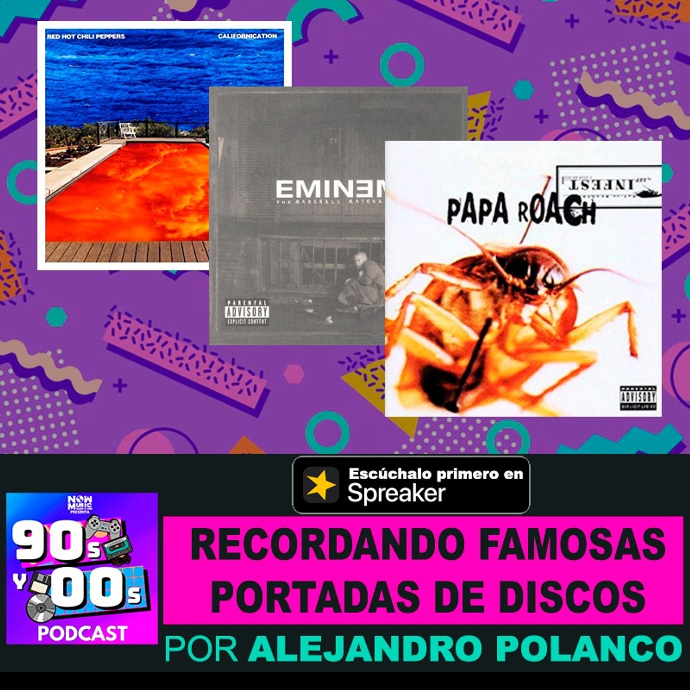 Recordando Famosas Portada de discos de los 90s y 00s