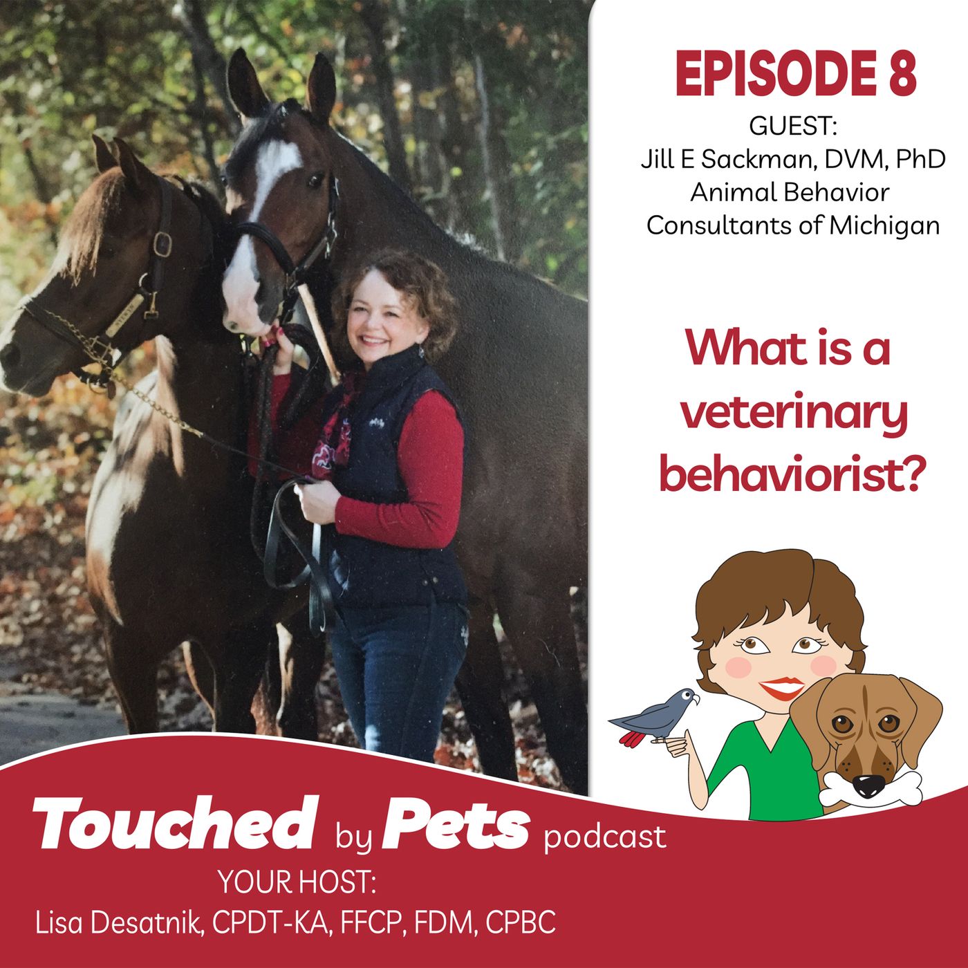 Episode 8: What is a veterinary behaviorist and who should seek one? episode artwork