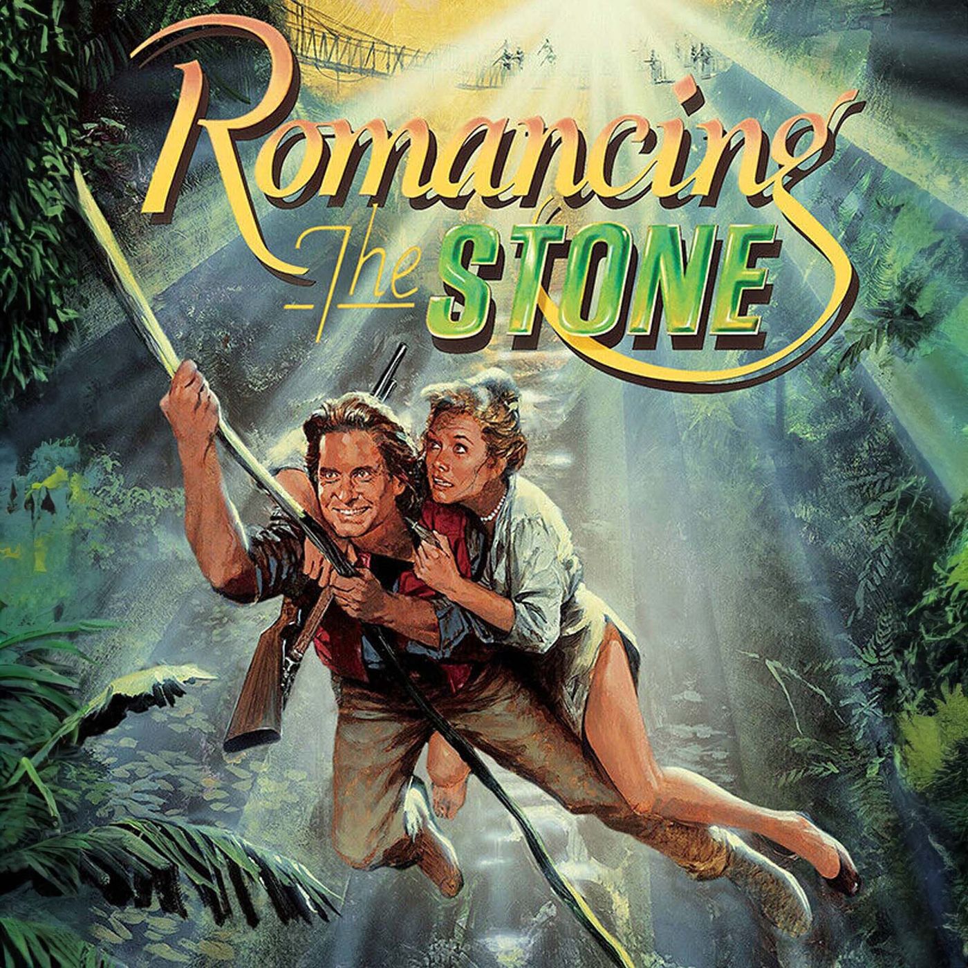 Romancing the Stone (1984) Michael Douglas, Kathleen Turner, & Danny DeVito