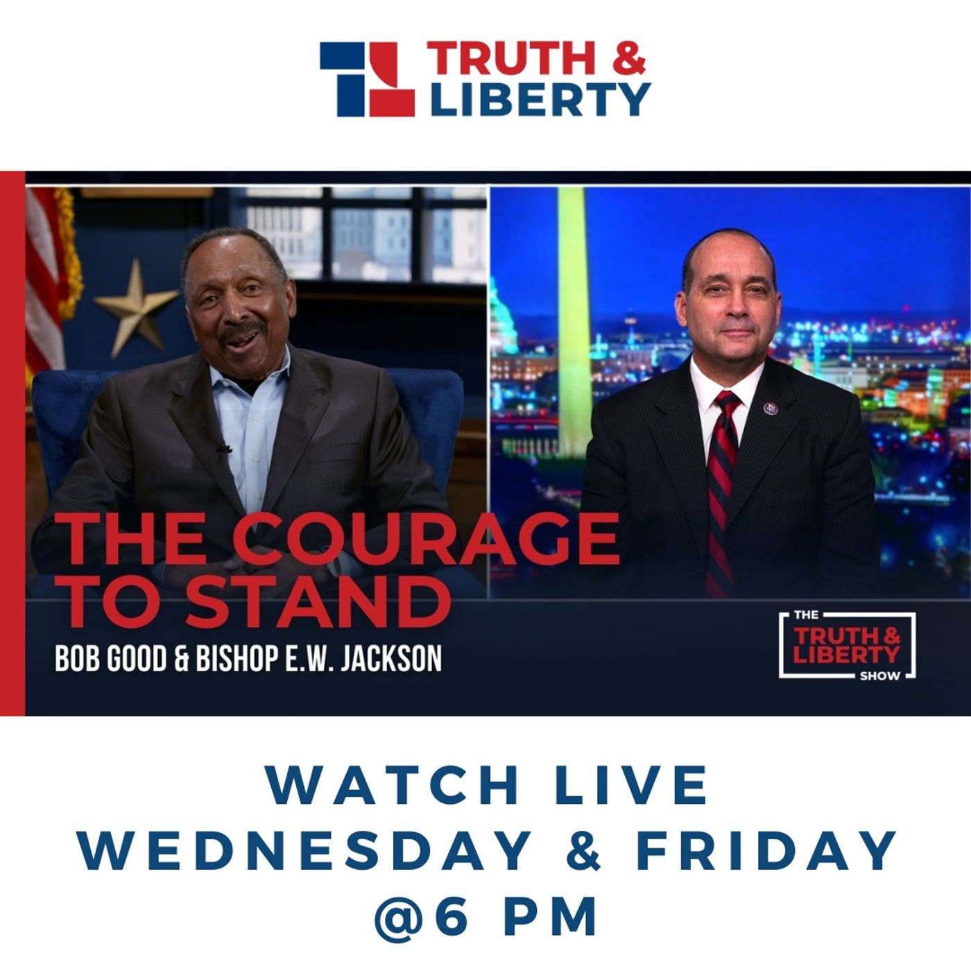 The Courage to Stand with Bishop E.W. Jackson episode artwork